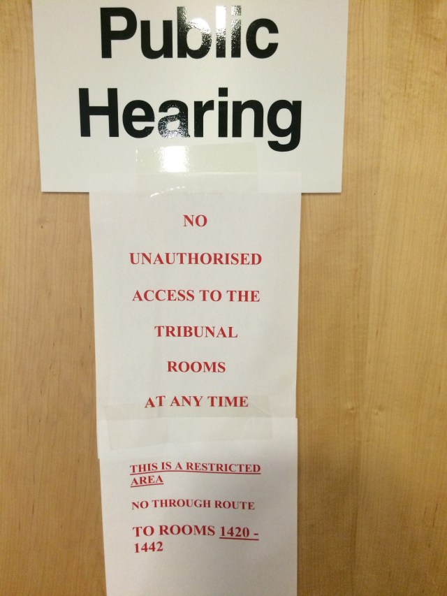 Public Police Disciplinary Notice.