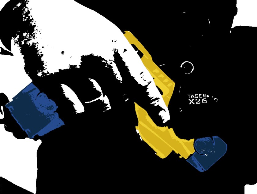 Photo of a police taser